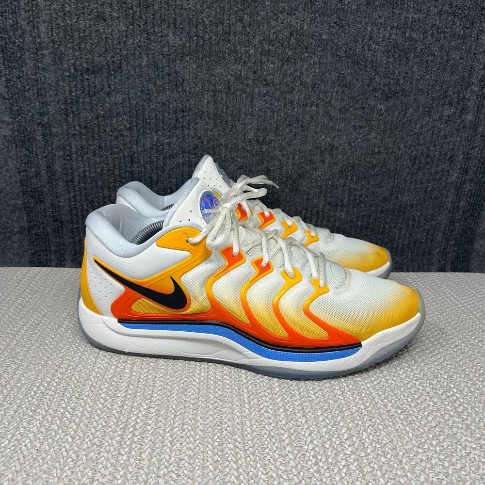 Nike KD 17 Durant Sunrise University Gold Basketball Shoes Mens 12 FJ9487-700